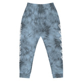 Tie Dye Indigo Blue Unisex Joggers - Emotional Rock, Post-Hardcore, Emocore Music, Apparel, Accessories, Mental Health