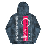 Destractive Thoughts Tie Dye Unisex Hoodie - Emotional Rock, Post-Hardcore, Emocore Music, Apparel, Accessories, Mental Health