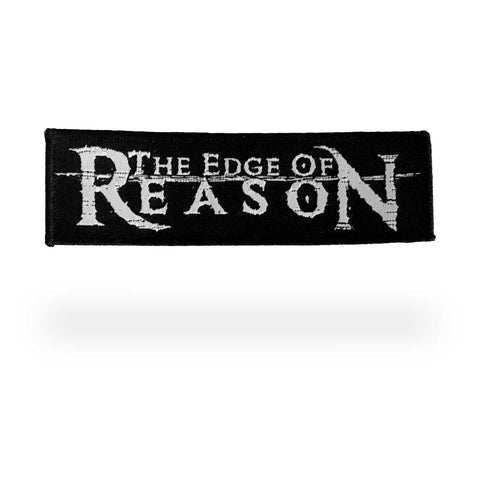 Lettering Patch For Sewing, Black - Emotional Rock, Post-Hardcore, Emocore Music, Apparel, Accessories, Mental Health
